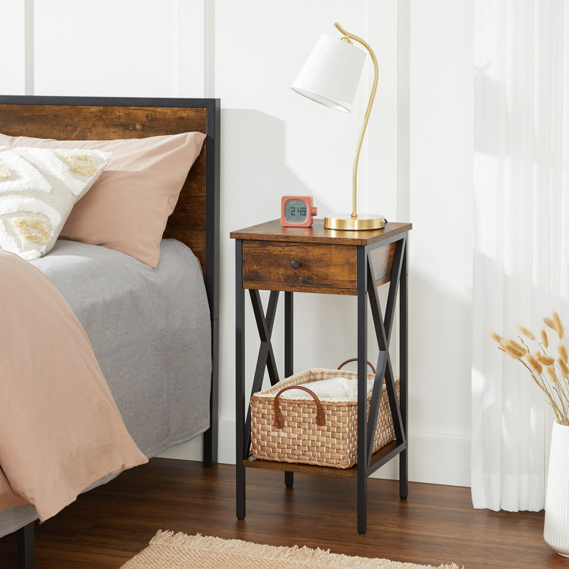 Stines 1 Drawer Bedside Table
