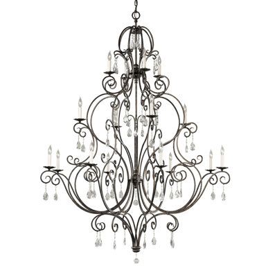 Amarious 16 - Light Tiered Chandelier