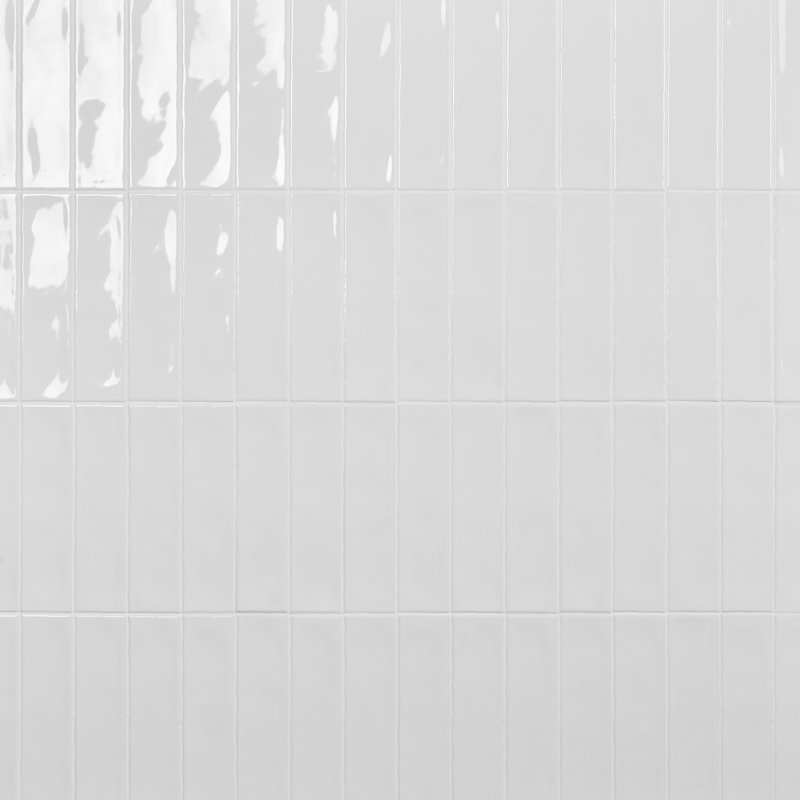 Lancaster 3x12 Polished Ceramic Subway Tile, White