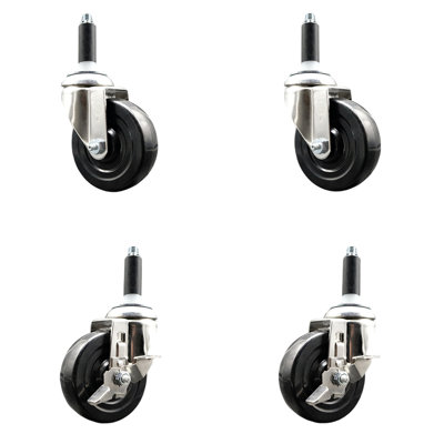 Soft Rubber Casters