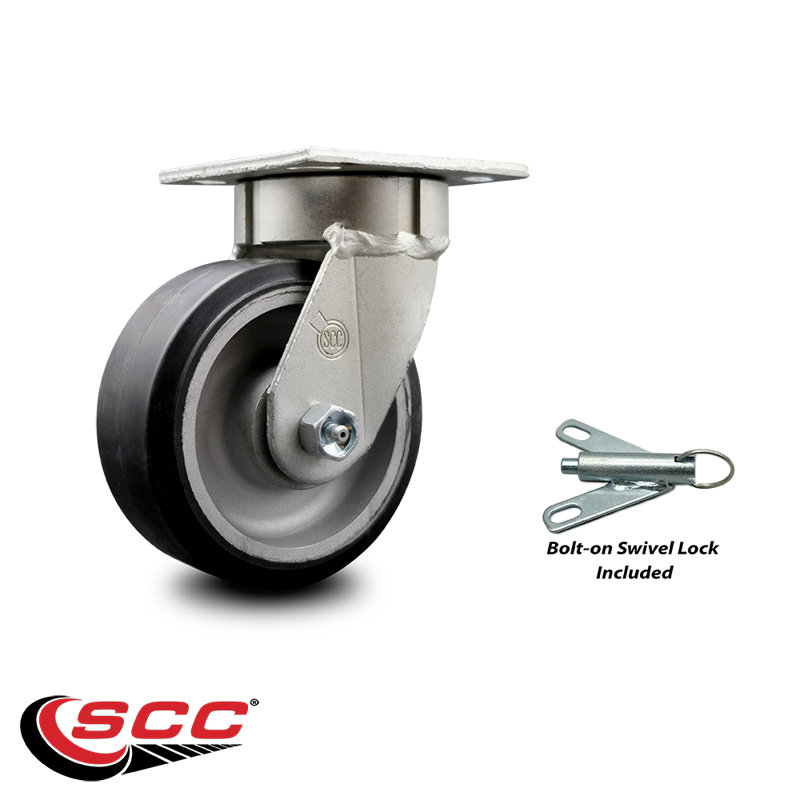 Swivel Caster with Swivel Lock