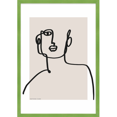 Figure and Form 2 by Romina Gadler - Framed Wall Art