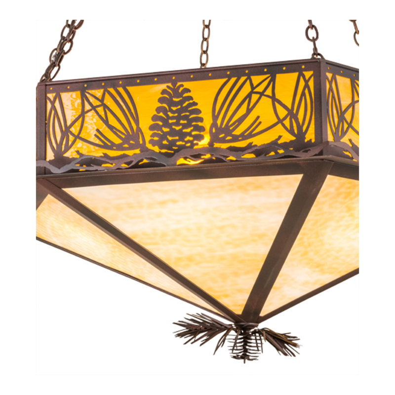 Luminaire suspendu fantaisie à 6 lumières Jaiani