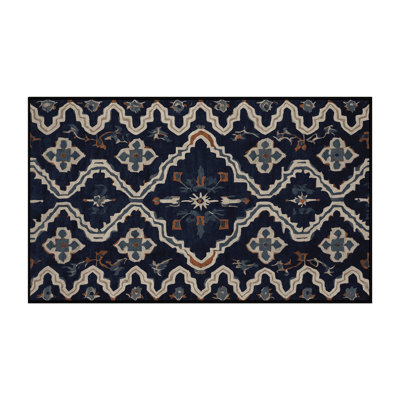 Machine Washable Gray Area Rug