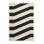 Washable Ivory Charcoal Striped Area Rug