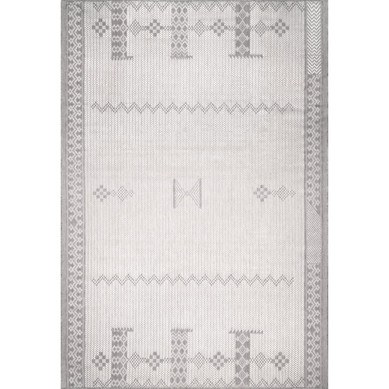Altus Southwestern Indoor / Outdoor Rug, Rectangle 5' x 8'