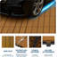 Carreaux de terrasse en composite de style entrelacé 12 po x 12 po-123375460-123375459