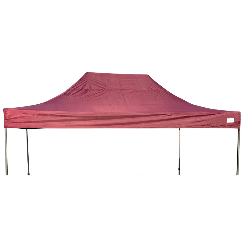 Grasekamp Polyester Replacement Canopy for Gazebo, Red, 200cm H x 430cm W x 285cm D.