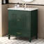 Meuble-lavabo de salle de bain avec lavabo style rétro-1828871268