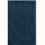 Tapis bleu marine en laine / coton touffeté à la main Pimentel-2053301421