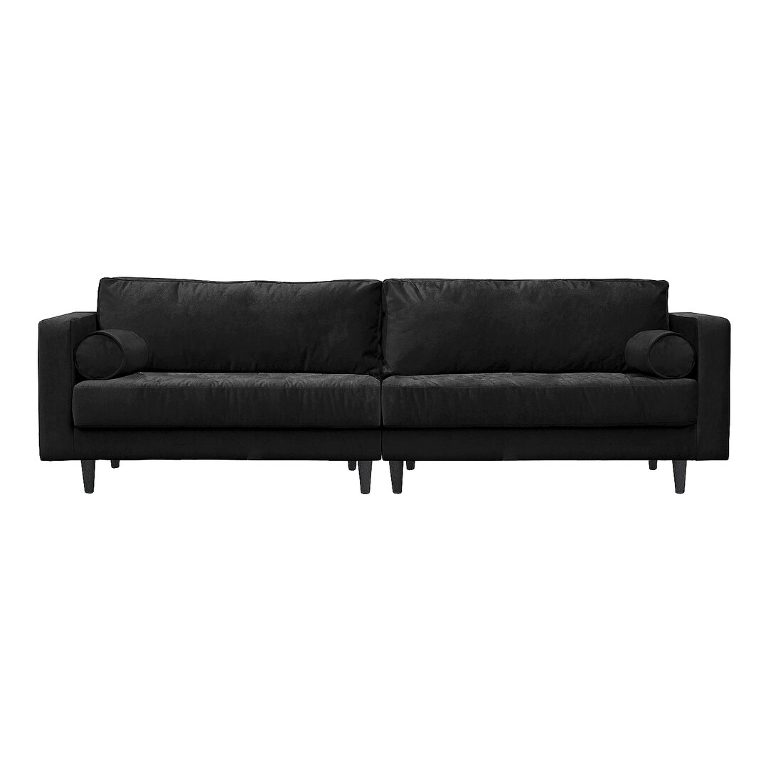 2-Sitzer Sofa Boubacar aus Samt