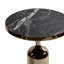 Nomad Polished Gold Marble Accent Table