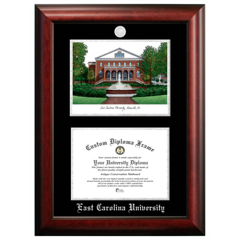 Cadre photo East Carolina University, 8,25 po x 10,75 po