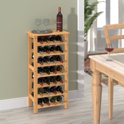 Bamboo 28 Bottle Wine Rack by ClosetMaid