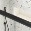 Porte de douche à dérivation, porte coulissante, avec verre trempé de 1/4 po-121415744