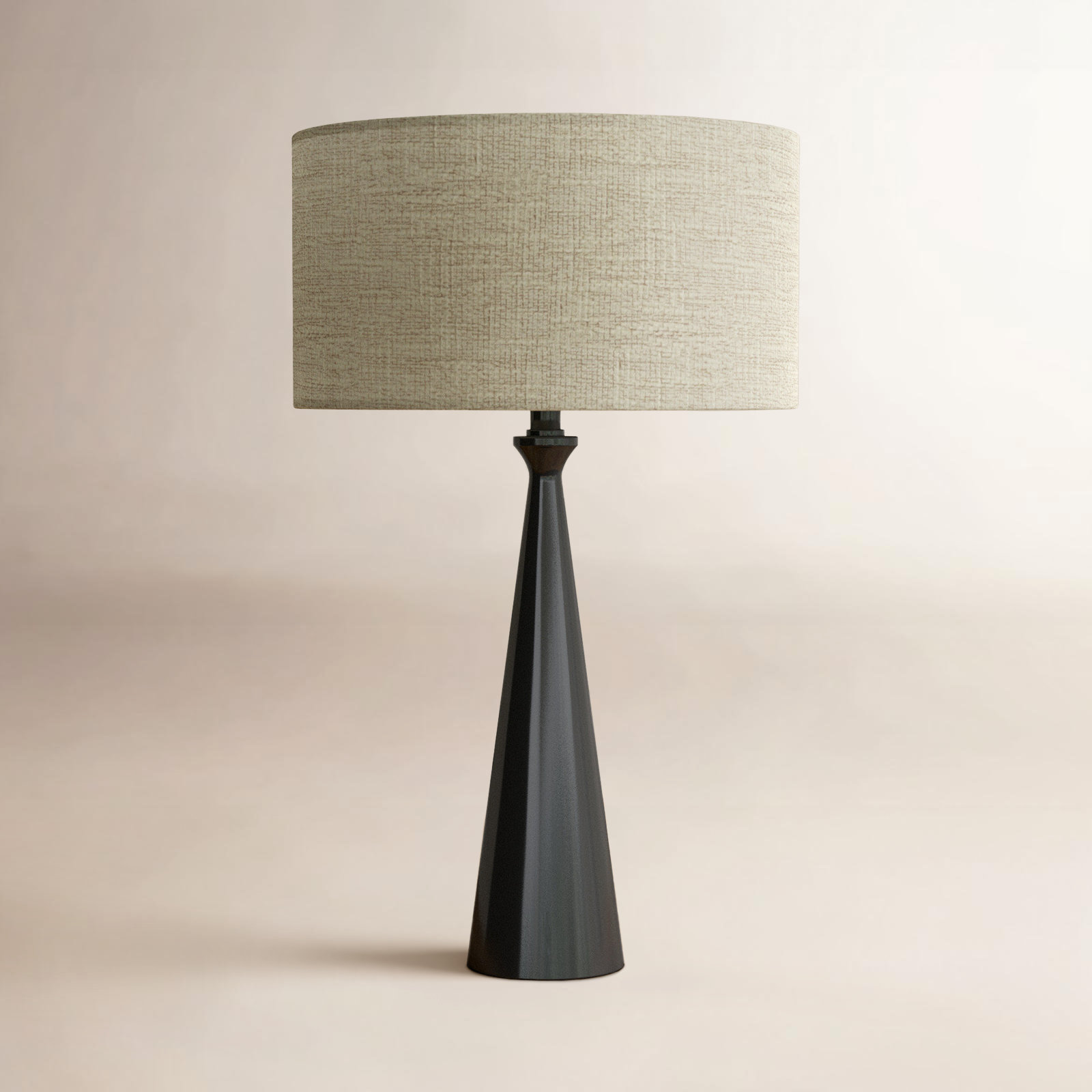 Spadina Metal Table Lamp, Black