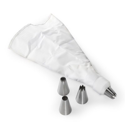Nordic Ware 5 Piece Jumbo Tip Decorating Set