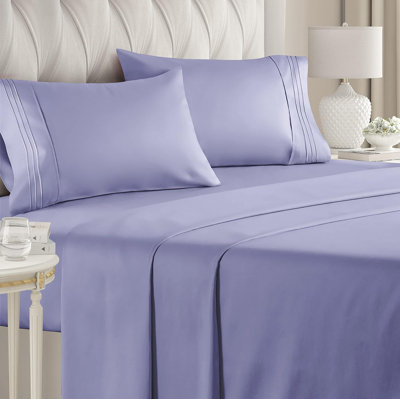 Premium Cooling, Soft & Wrinkle Free Sheet Set - Ultra Soft & Premium Hotel Luxury Bed Sheet Set