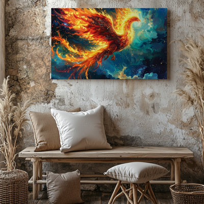 Art mural Wall of Phoenix
