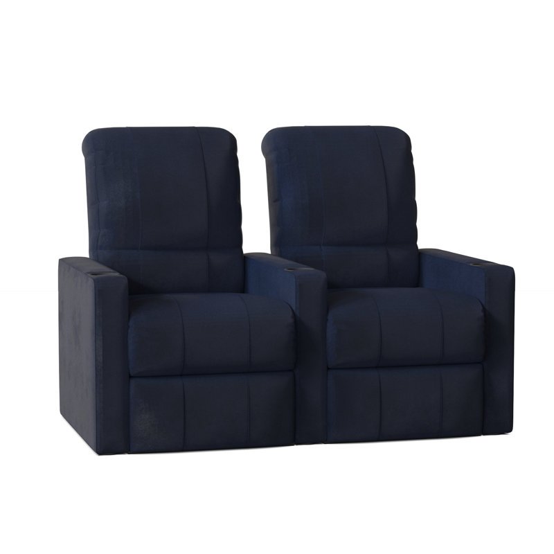 Fauteuil de cinéma (rangée de 2), Électrique, Océan Smartsuede