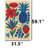 Tropical Punch Pineapple & Berry Rug
