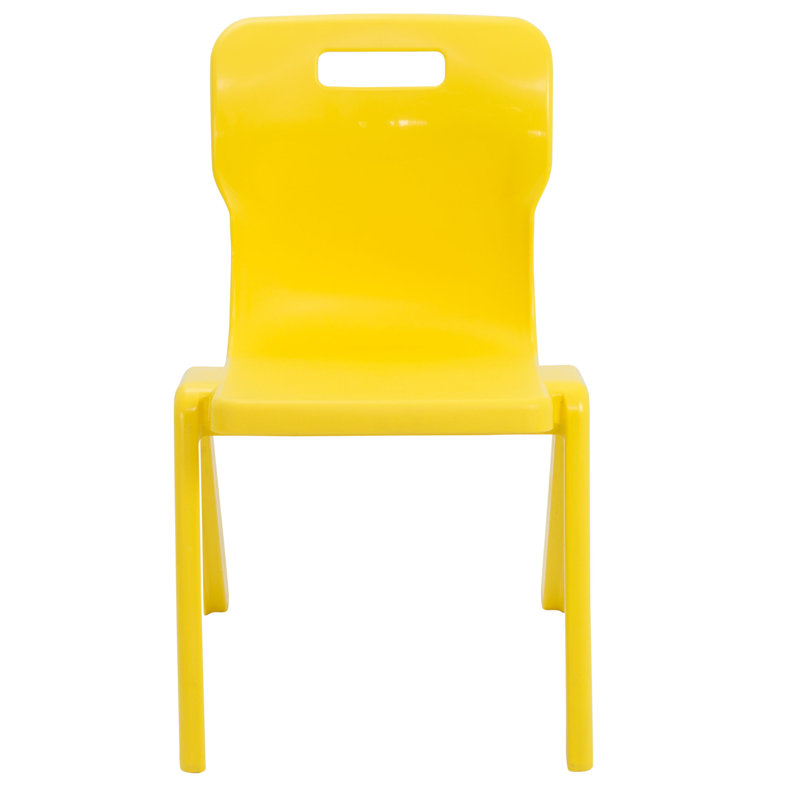 Kristen Children's Desk / Activity Chair, H51.3 x W36 x D34cm, Yellow