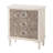  26”W Carved Wooden Nightstand with Three Drawers-2095232852