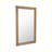 Mixed Reclaimed Wood Frame Full Length Floor Mirror | Traditional Profile, Natural Finish, Rustic Farmhouse Mirror