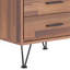 Table d'appoint polyvalente en bois avec deux tiroirs pour une fonctionnalité accrue-534700400