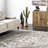 Uriegas Performance Medallion Fringed Beige/Gray/Brown Rug-2087078491