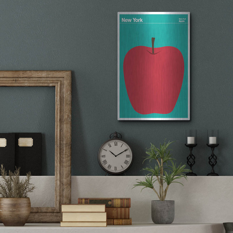 «August Montague Posters 7» par August Grove, collection d'art mural en métal, H 16 po x l 12 po