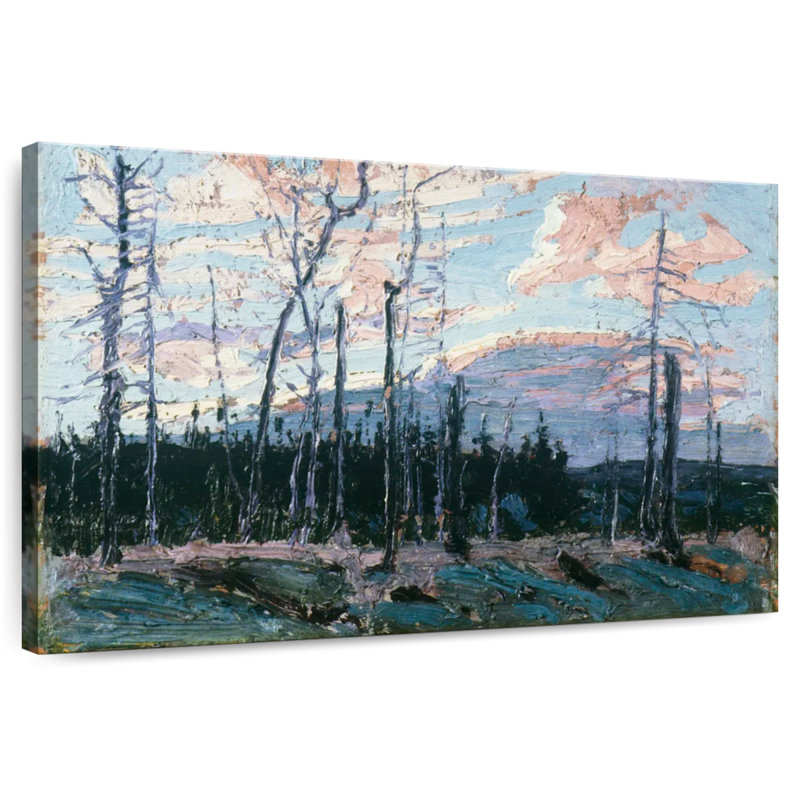 Avery Terre brûlée au coucher du soleil, H 32 po x l 48 po