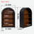 Bookcase With Wood Open Display