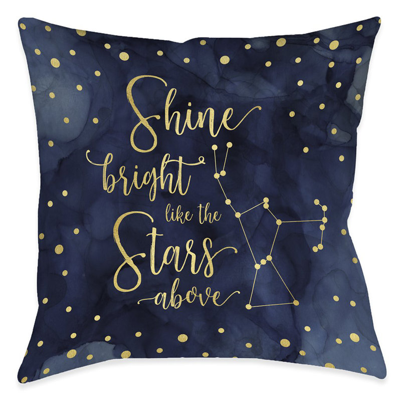 Shine Bright Throw Pillow