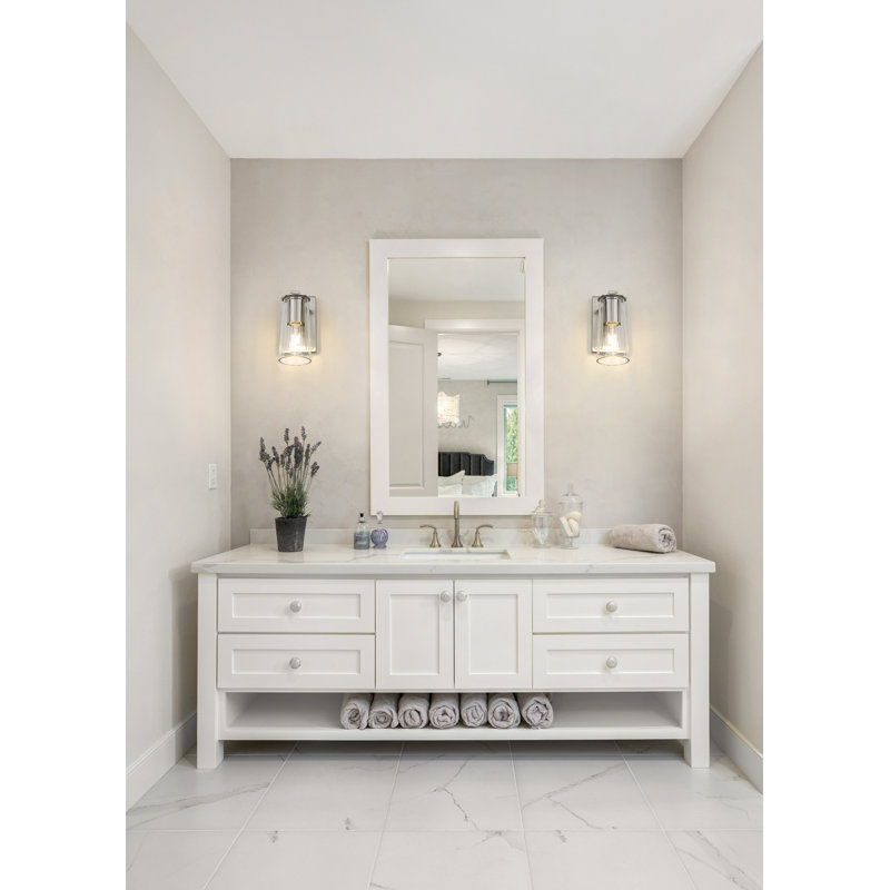 Applique murale 1 lumière Esma, Nickel brossé