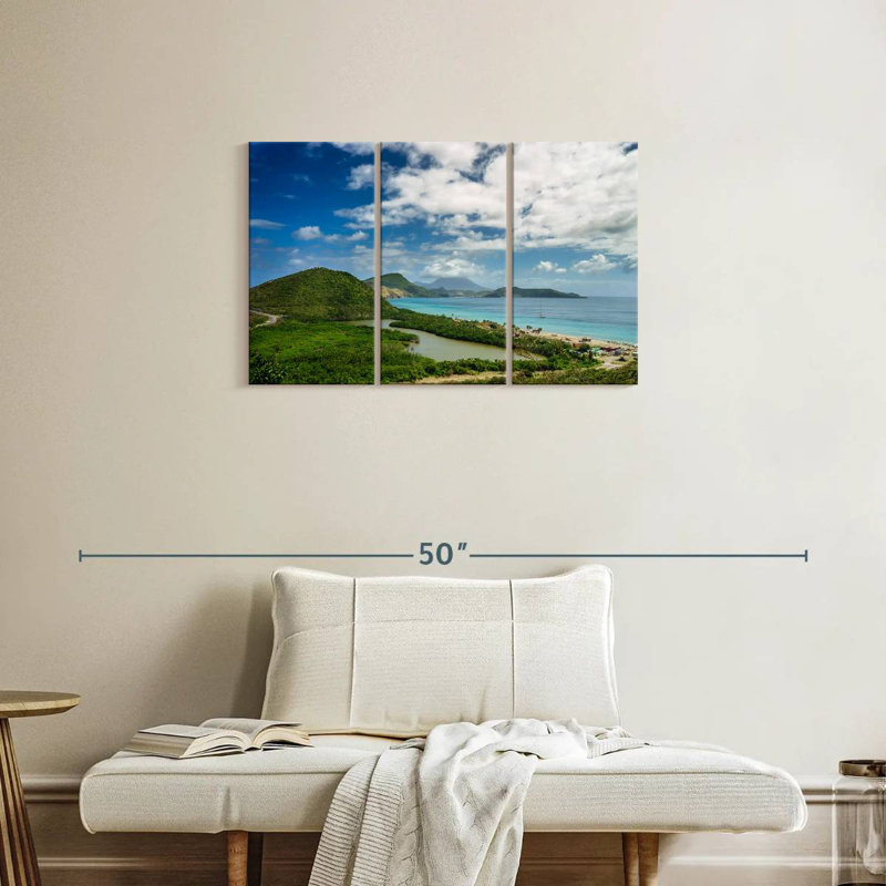 Lush Caribbean Heaney, 20" H x 33" W