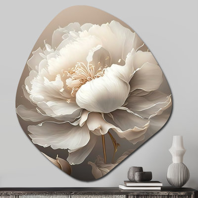 Pivoine fleur VI - art mural en forme de pivoines uniques