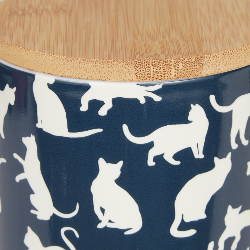 Ceramic / Porcelain Jar, Navy