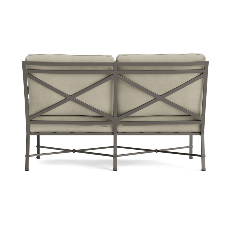 Venetian Outdoor 2 - Seat Loveseat, Fusion Moccasian, Mica