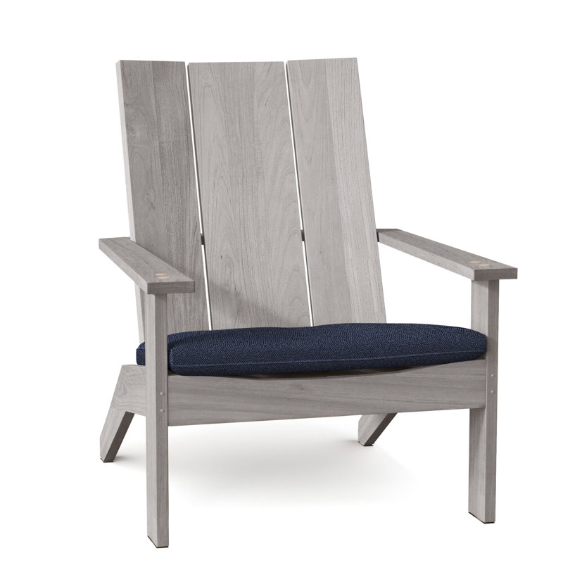Méridienne Ashir, Welt, Huître teck, Indigo Intermix