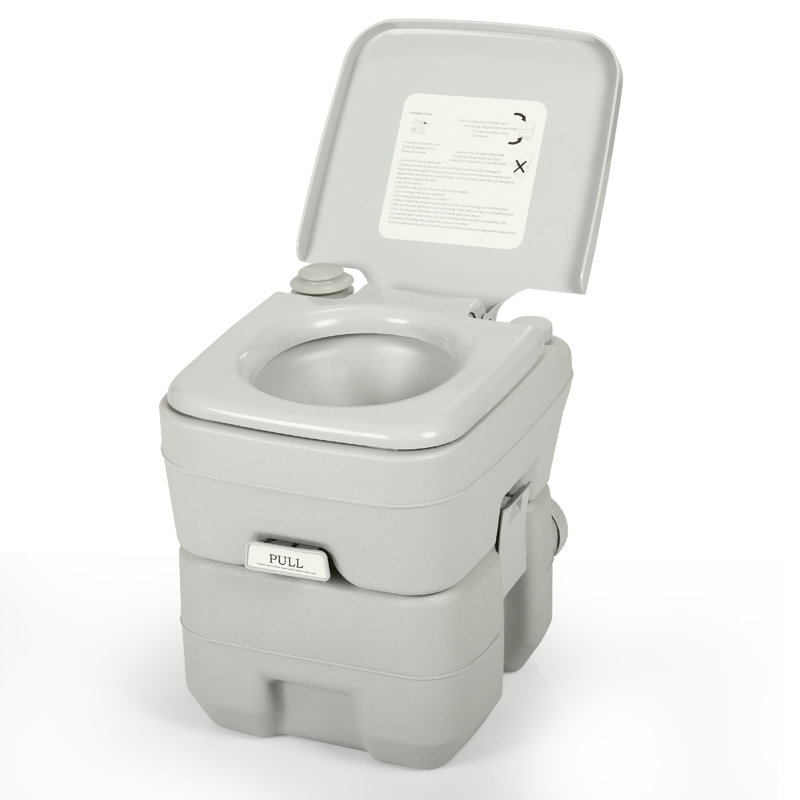 Toilette ronde 20 pièces, Gris