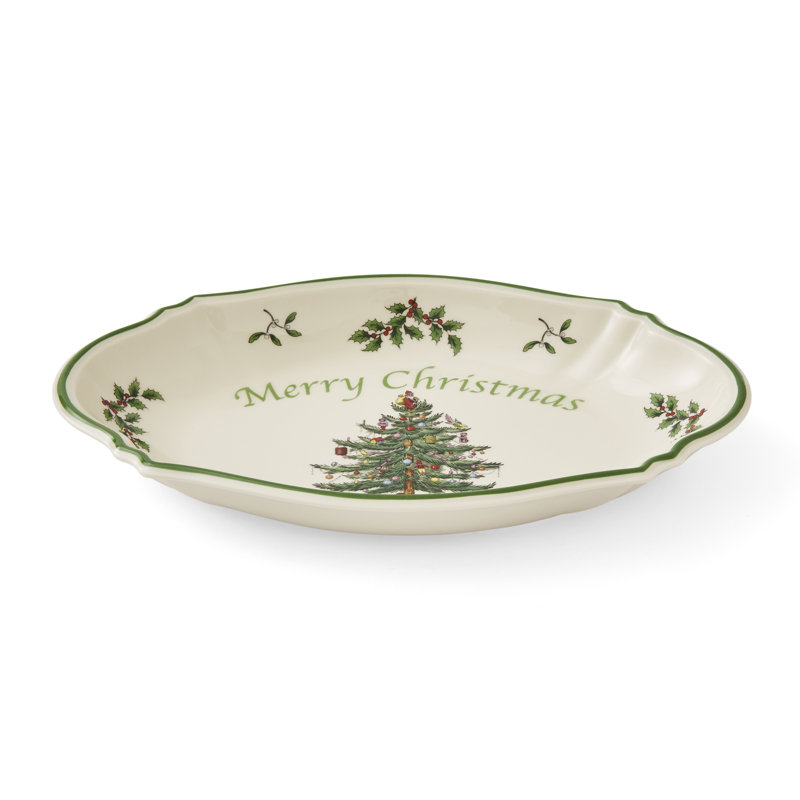 Spode, Christmas Tree - Merry Christmas Tray