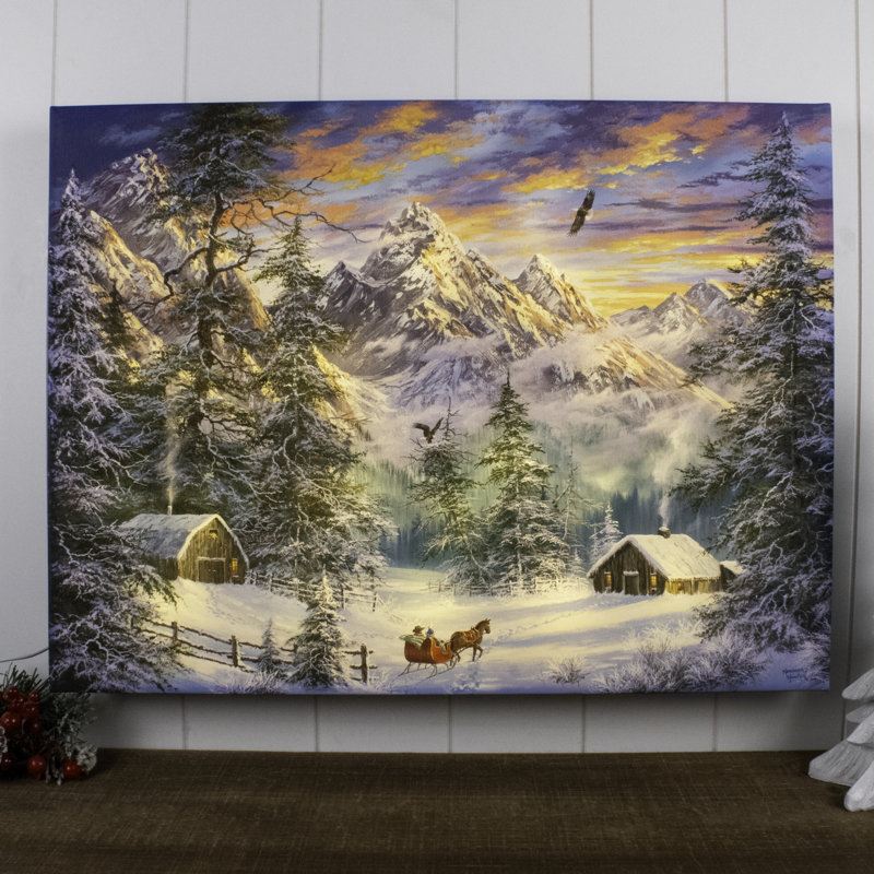 Art mural à DEL 18 x 24