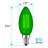 4.5 Watt (40 Watt Equivalent), B11 LED Candle Bulb, Colored Light Bulb, E12/Candelabra Base