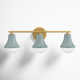 Celica 3 Light Frosted Vanity Light