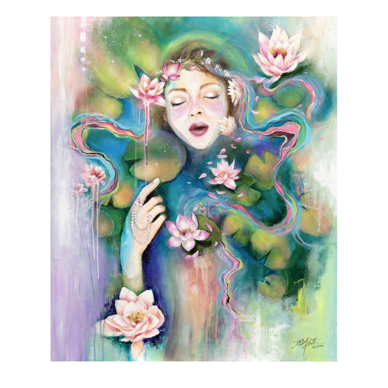 Ma solitude | Peinture par Alika Bhatt | Décoration murale