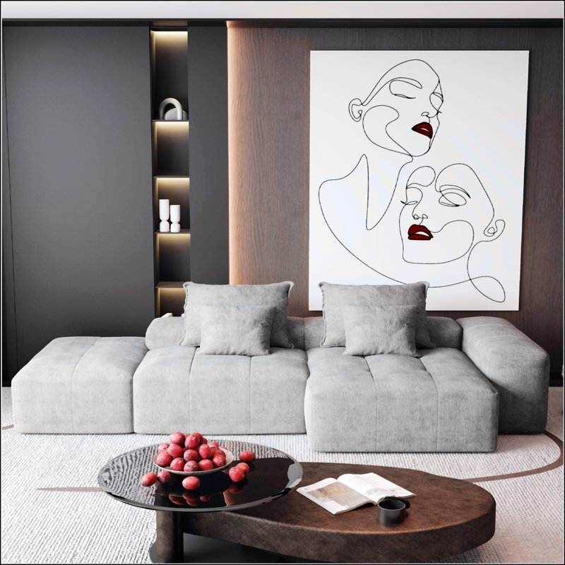 Canapé modulaire surdimensionné Modern