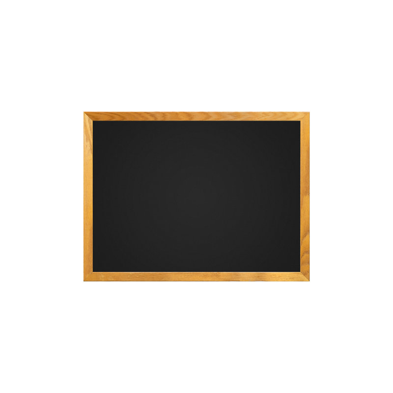 AARCO Black Chalkboard Solid Wood Chalkboard, 1'6" H x 2' W