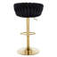 Tabouret de bar pivotant à hauteur ajustable-221016076