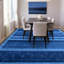 Tapis bleu de haute qualité noué à la main-64416819